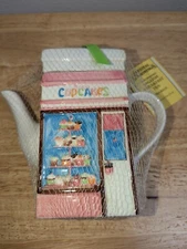 CELESTIAL SEASONINGS COLLECTIBLE TEAPOT UNOPENED IN ORIGINAL PACKAGING