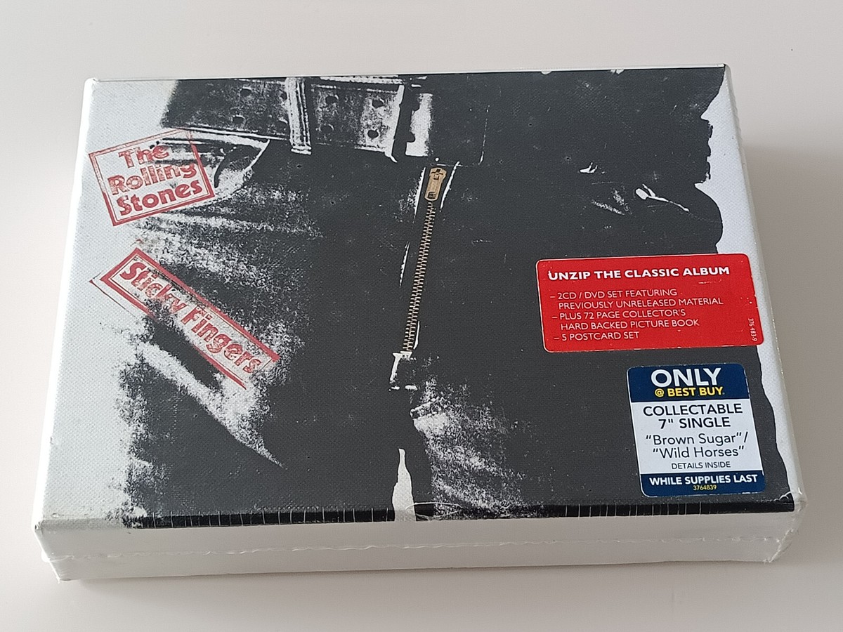 The Rolling Stones ‎– Sticky Fingers (2CD+DVD+Hard Picture Book+5 