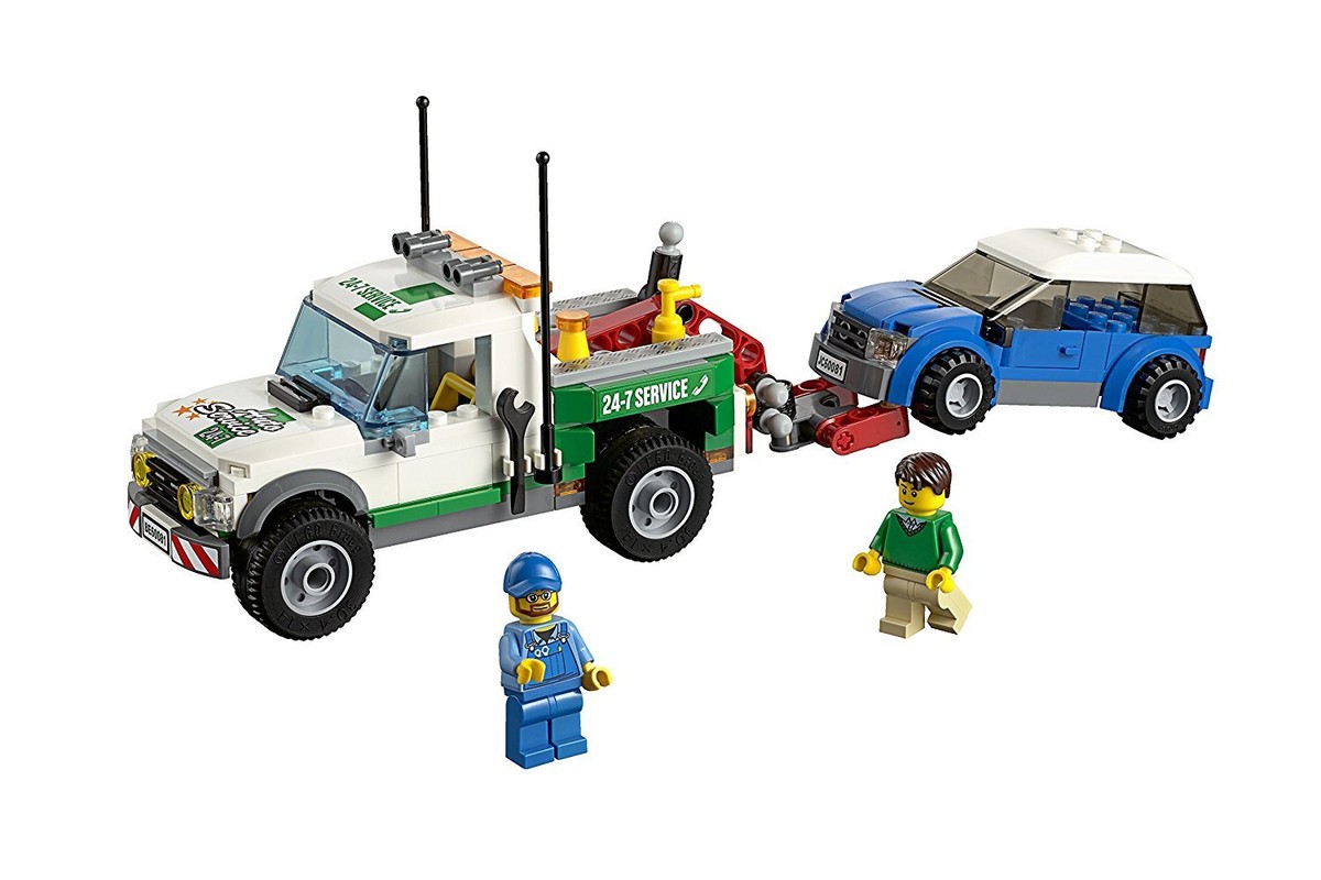 Lego City 60081 Great Vehicles PICKUP TOW TRUCK hammer traffic