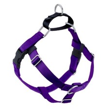 2Hounds Freedom No Pull Dog Harness Large Purple Training Lead NEW Made in USA