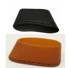 calciolo in gomma per fucile caccia scarpetta calciulo nero marrone 