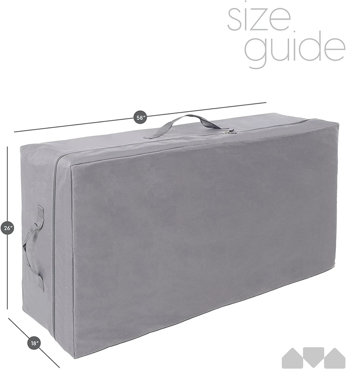 Milliard 6 inch sale folding mattress queen