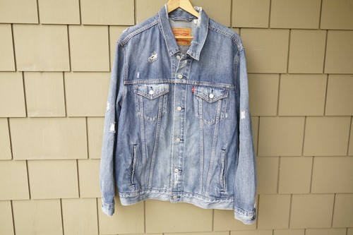 Levi's Water Less Denim Jacket Coat XXL 