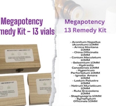 Megapotency Kit CM. Getting Back on Track MegaPotency Kit 13 - 1/2 Dram Vials