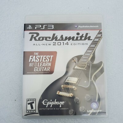 Rocksmith All New 2014 Edition (Sony PS3 Playstation 3) No Manual