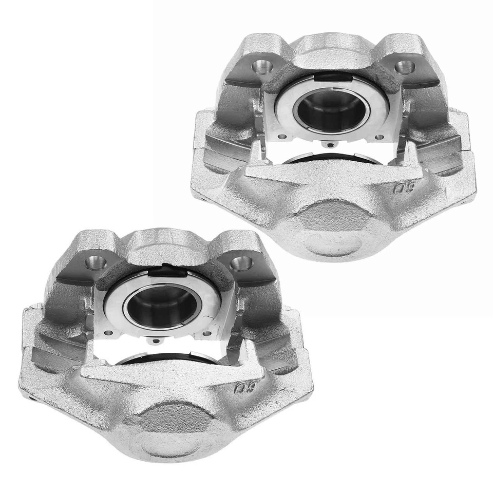 Par de pinzas de freno delanteras para Mercedes-Benz W116 W126 280SE 300SD 380SE 380SEL Foto 3 de 4