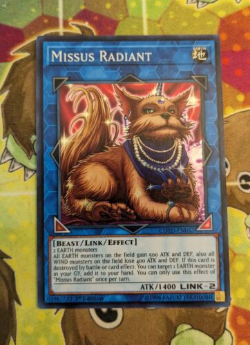 Missus Radiant | Super Rare | 1ère Edition I COMME NEUF | COTD-EN052 | Yu-Gi-Oh - Photo 1/2