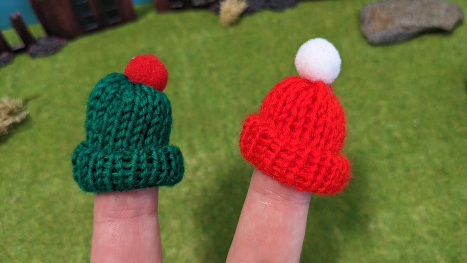 Gorra Mini Wichtel como Accesorio para Wichtel, Muñecas, Navidad, Elfos, Gnomos