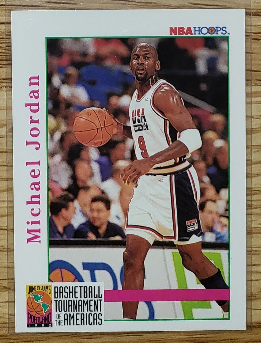 Michael Jordan 1992 NBA HOOPS USA BASKETBALL TOURNAMENT OF THE