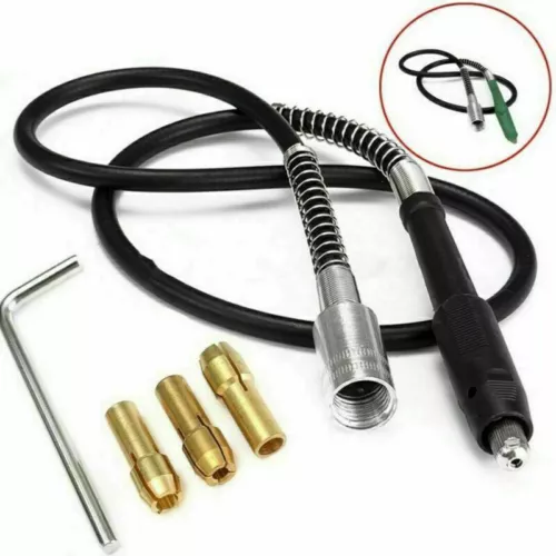 5x Flexible Biegsame Welle Verlängerung Zubehör & Dremel Proxxon Bosch 3,2mm GRO - Bild 9 von 9