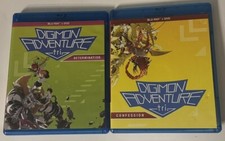 Digimon Adventure Tri.: Confession  Determination Blu-Ray  DVD Movie Bundle