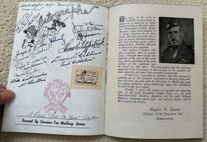 Dick Spencer III WWII 517th Paratrooper PRCT Booklet COPY Original in Paris 1944