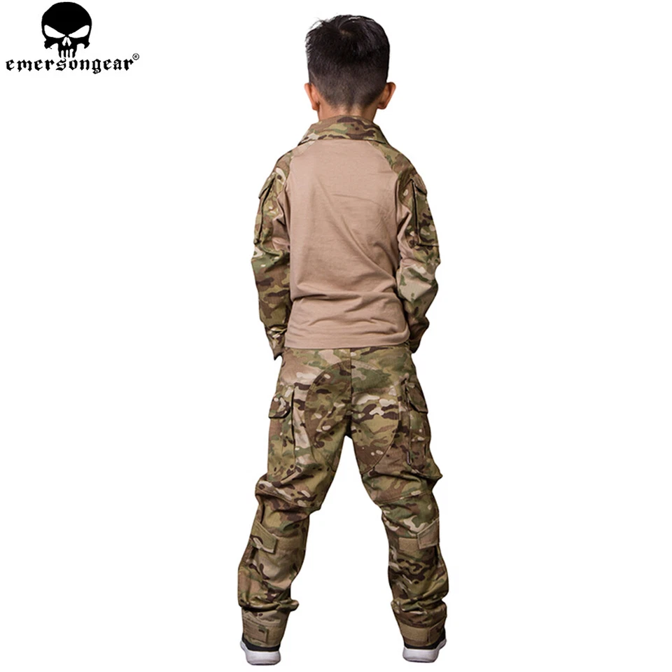 Emerson Tactical G3 BDU Uniforme de Asalto Infantil Niños Camisa y Pantalones Traje Conjunto 6Y-14Y Foto 2 de 4