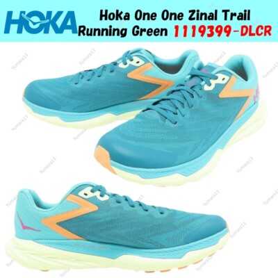 Hoka One One Zinal Trail Running Green 1119399-DLCR Men's Size