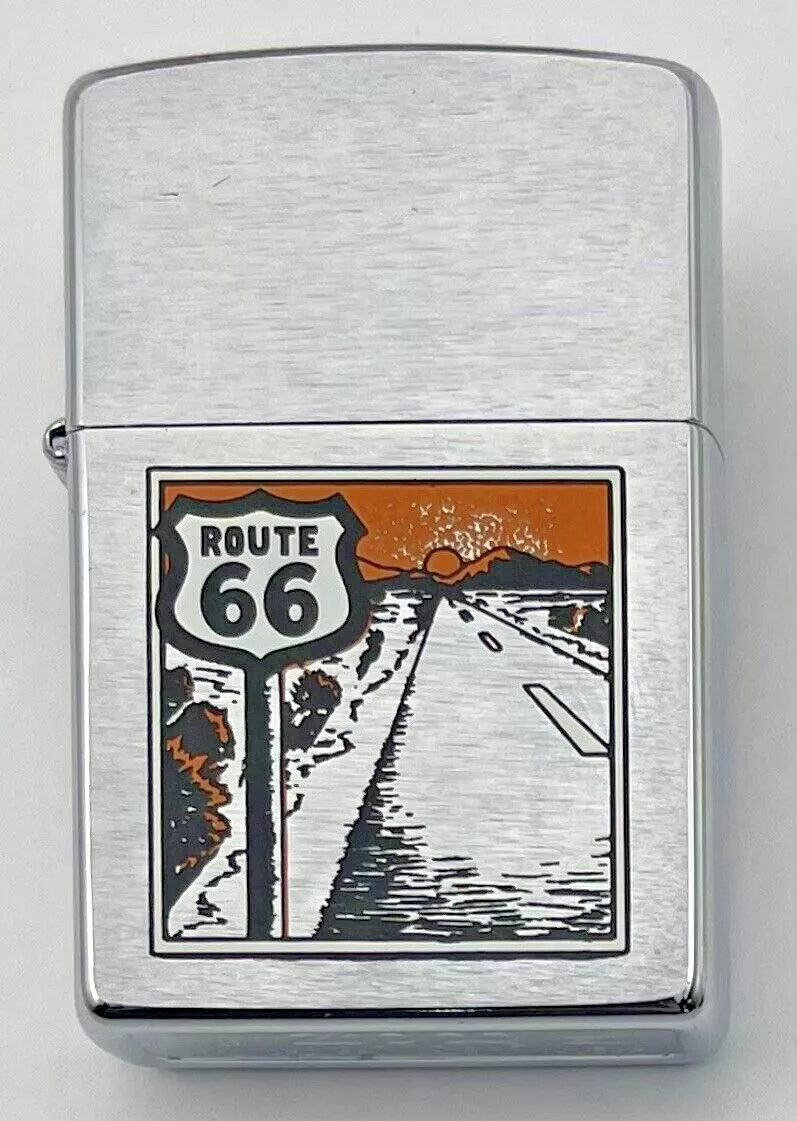 Vintage Zippo Lighter Highway Route 66 California Desert 1996 Never Fired | eBay