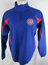 Chicago Cubs MLB G-III Men's Quarter-Zip Track Jacket