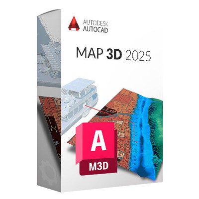 A-CAD Map 3D 2025 (Model-Based GIS Mapping Tool)