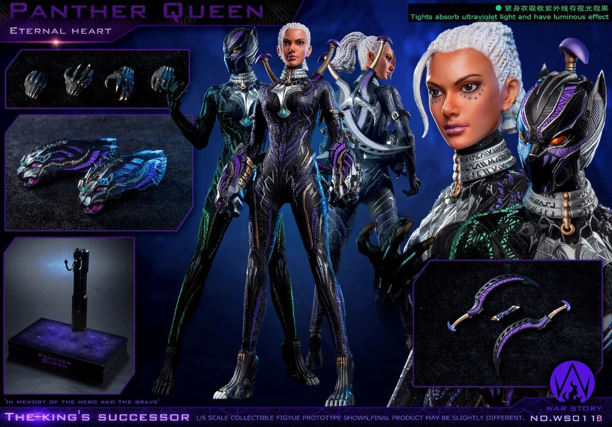 1/6 Black Panther Queen Shuri DELUXE Figure Toys War Story Hot Wakanda Forever