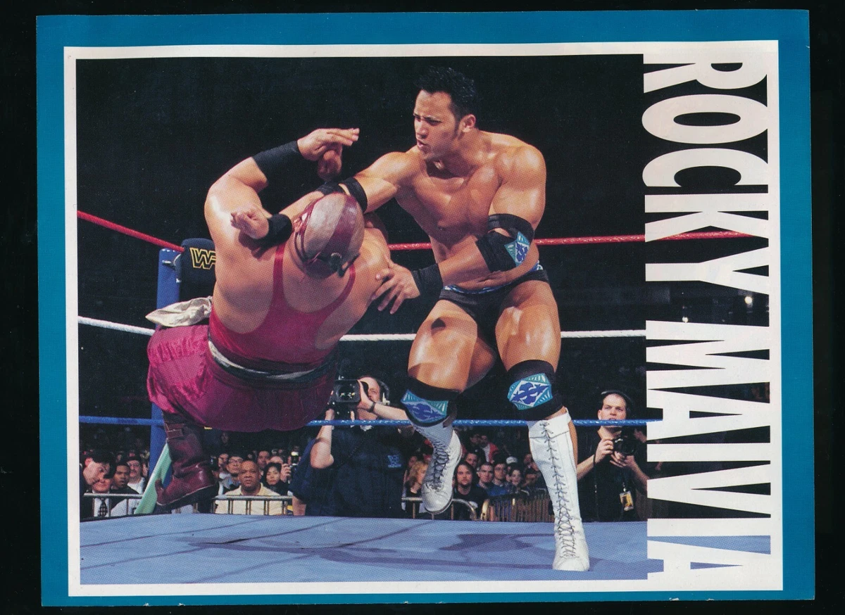 May June 1997 Rocky Maivia Calendar 8.5 x 11" very rare terrific eye appeal  | eBay