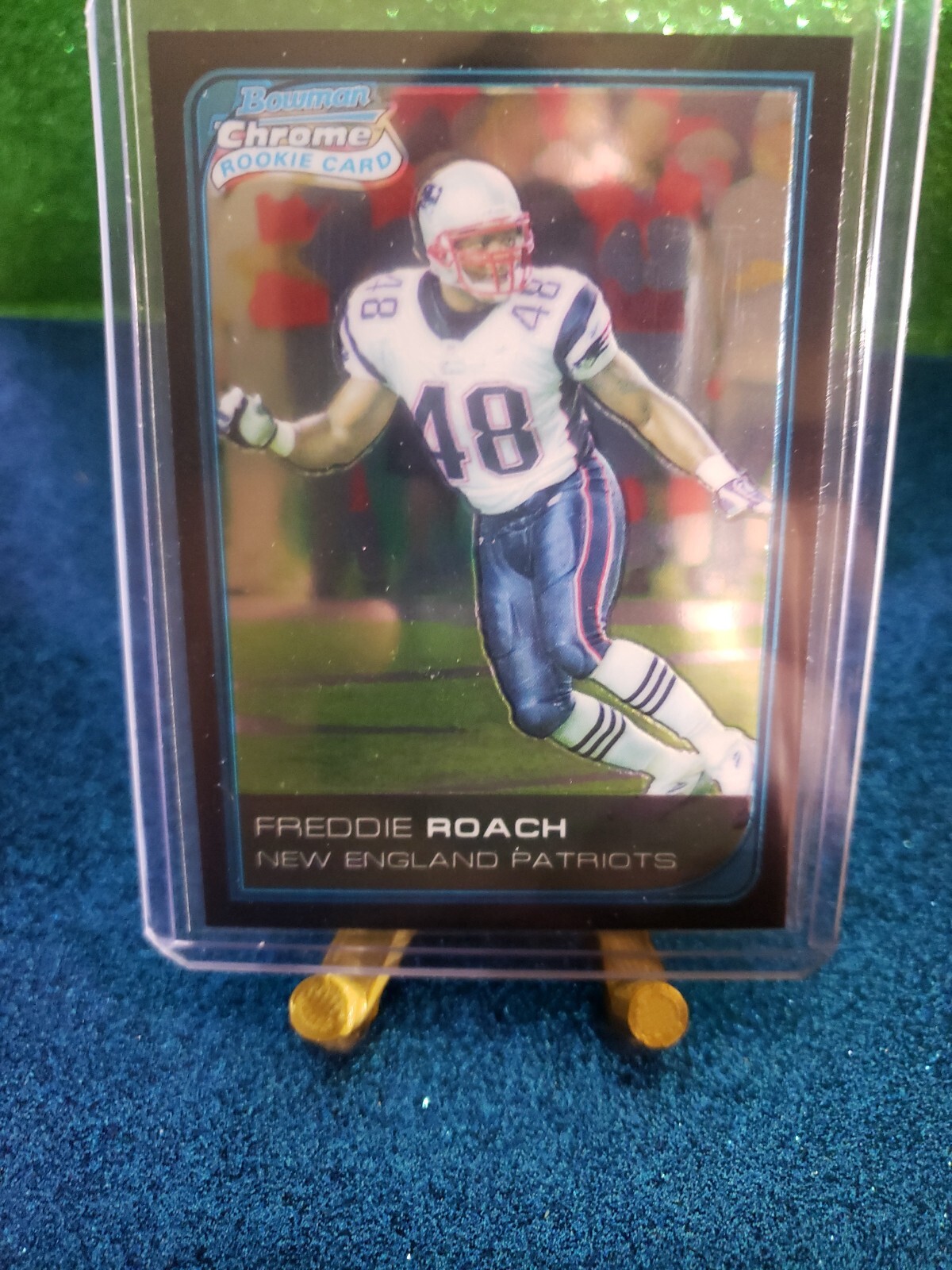 2006 Bowman Chrome #52 Freddie Roach RC New England Patriots