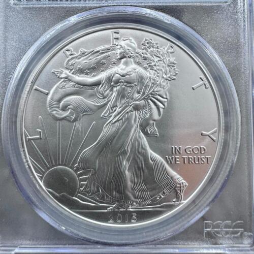2015-W US American Silver Eagle .999 Fine Silver First Strike PCGS MS69 - Picture 2 of 6
