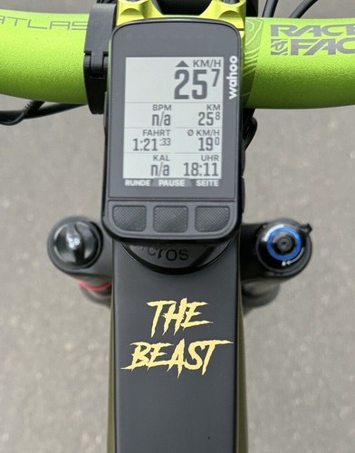 2x The Beast Aufkleber Auto viele Farben Sticker JDM Krallen Bear Fahrrad MTB - Bild 1 von 4