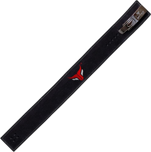 Mytra Fusion Leather Weight Lifting Lever Belt for Power Lifting Back Dead Lift - Picture 6 of 36