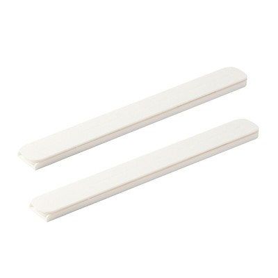 2Pcs DIY Storage Rack Track, Pull Basket Telescopic Track Nail-free installation