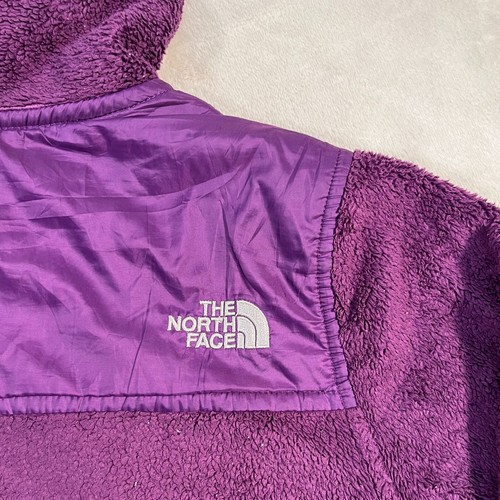 The North Face Sweater Girls Large Purple Fleece Full Zip Hoodie Casual Active - Picture 7 of 15