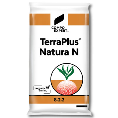 COMPO EXPERT TerraPlus Natura N 25 kg Rasen Gemüse Kein/Steinobst Baumschule