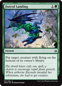 Forced Landing - Foil x1 - War of the Spark - NM-Mint, English - War of the Spar