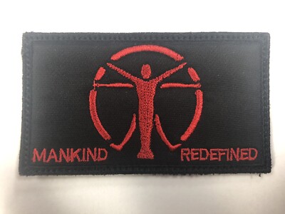 Fallout Institute Mankind Redefined Patch Black Embroidered With Hook Backing