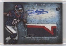 2012 Topps Inception Rookie DeVier Posey #AJP-DP Jumbo Patch Auto nd3