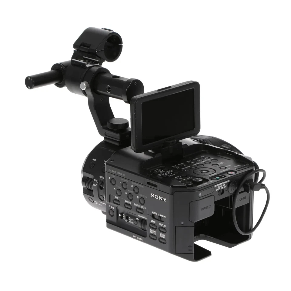 SONY NEX-FS100J NXCAM Camcorder 580h Ver.2.00 USED FROM JAPAN - Image 3 of 4