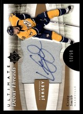 2011 UD ULTIMATE CRAIG SMITH DT-CS DEBUT THREADS AUTOGRAPH RC /50 PREDATORS
