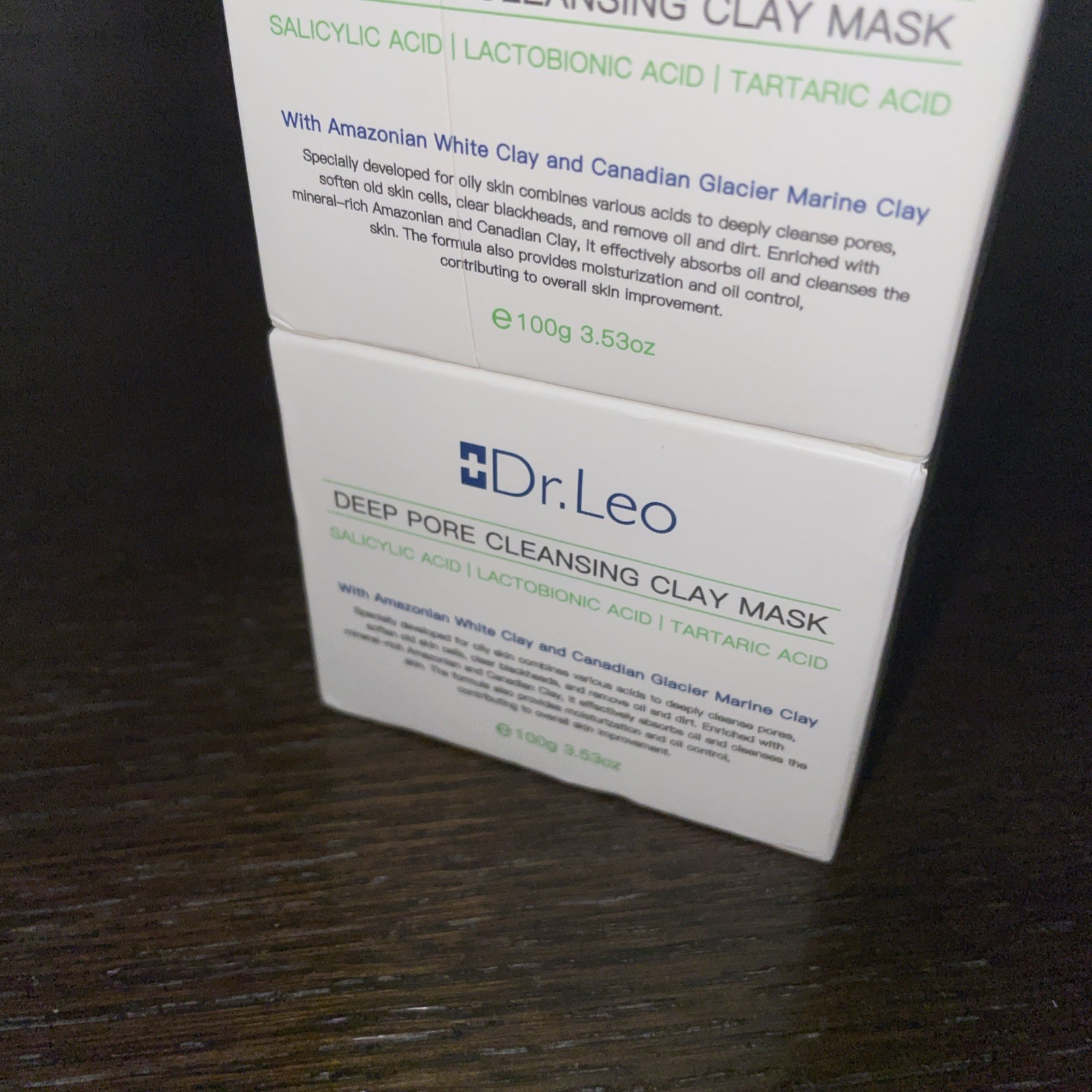 2 Dr.Leo Amazon White Deep Pores Cleansing & Purifying Clay Mask 100g NEW IN BOX