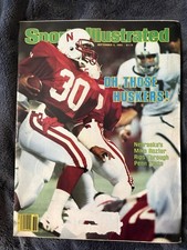 Sports Illustrated September 5, 1983 Oh Those Huskers Nebraska's Mike Rozier