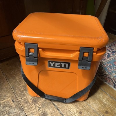 Rare Brand New Yeti Roadie 24 King Crab Orange Bundle KCO RARE 4lb Ice Block