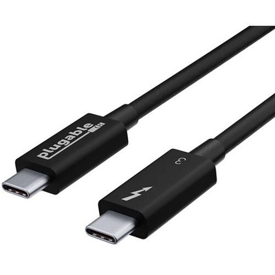 PLUGABLE THUNDERBOLT 3 CABLE 40GBPS SUPPORTS TBT3-40G80CM