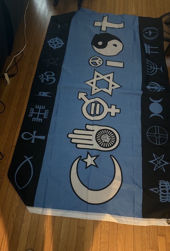 Peace Coexist Flag Polyester Flag 3’x5’