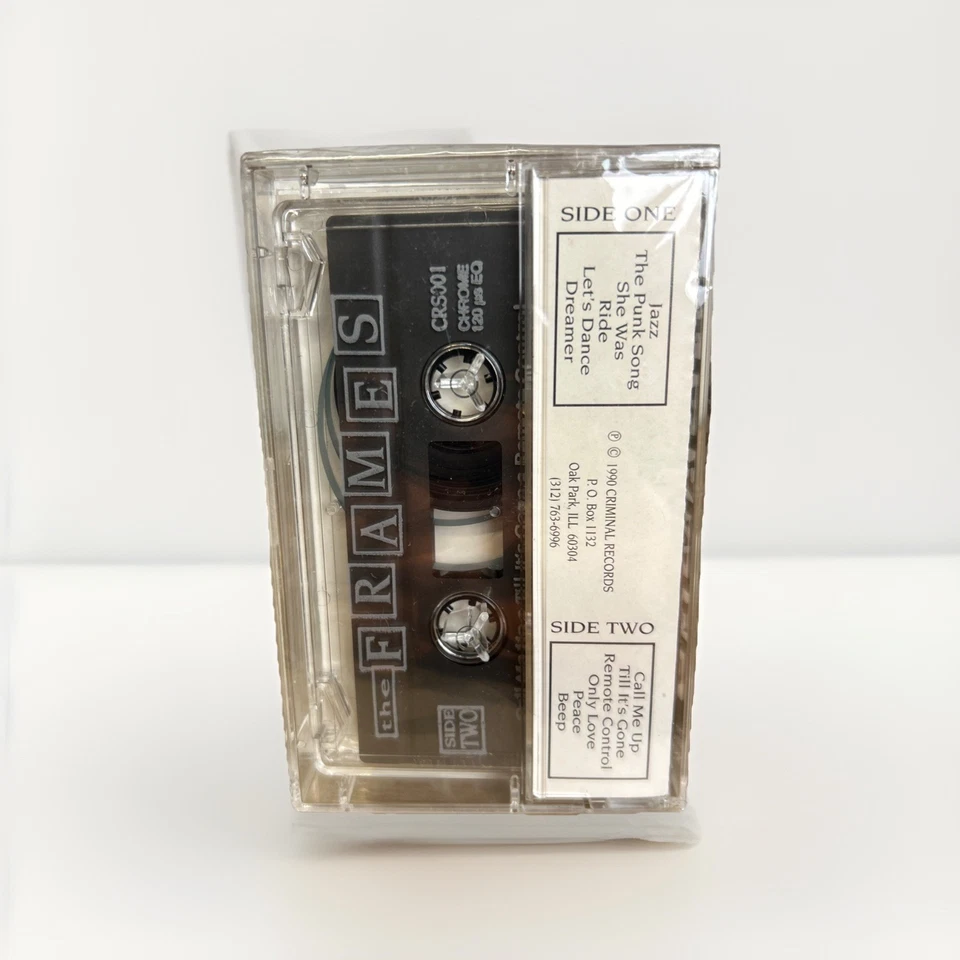The Frames – 1990 Cassette Factory Sealed Rare Indie Rock Criminal Records OOP - Image 2 of 2