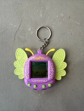 Vintage Pixie Gigapets Purple With Green Wings Needs Batteries
