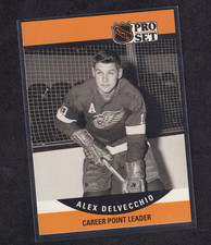 1990-91 Pro Set - Alex Delvecchio #652