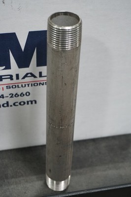 Merit Brass, 44565 1''X10'' Welded Nipple, SCH 40, 304SS, TBE, Free Shipping