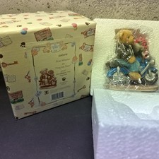 2000 Membears Only Cherished Teddies Figurine Brad Wheeler as "Troy McBear"