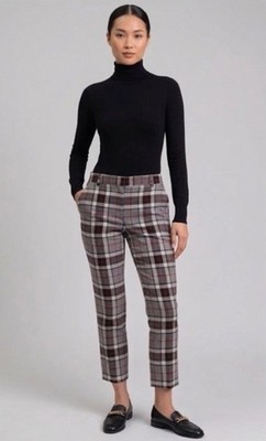 NWT ALEXANDER WANG 100% Wool High Waisted Cigarette Trousers US 0 MSRP $759
