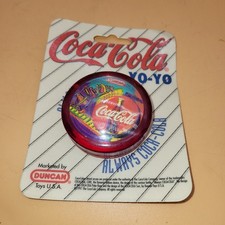 VINTAGE ALWAYS COCA COLA COKE SODA DUCAN YOYO 1997 NEW IN PACKAGING 3
