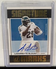 2018 Donruss LeGarrette Blount Signature Marks Auto Eagles Patriots Super Bowl!