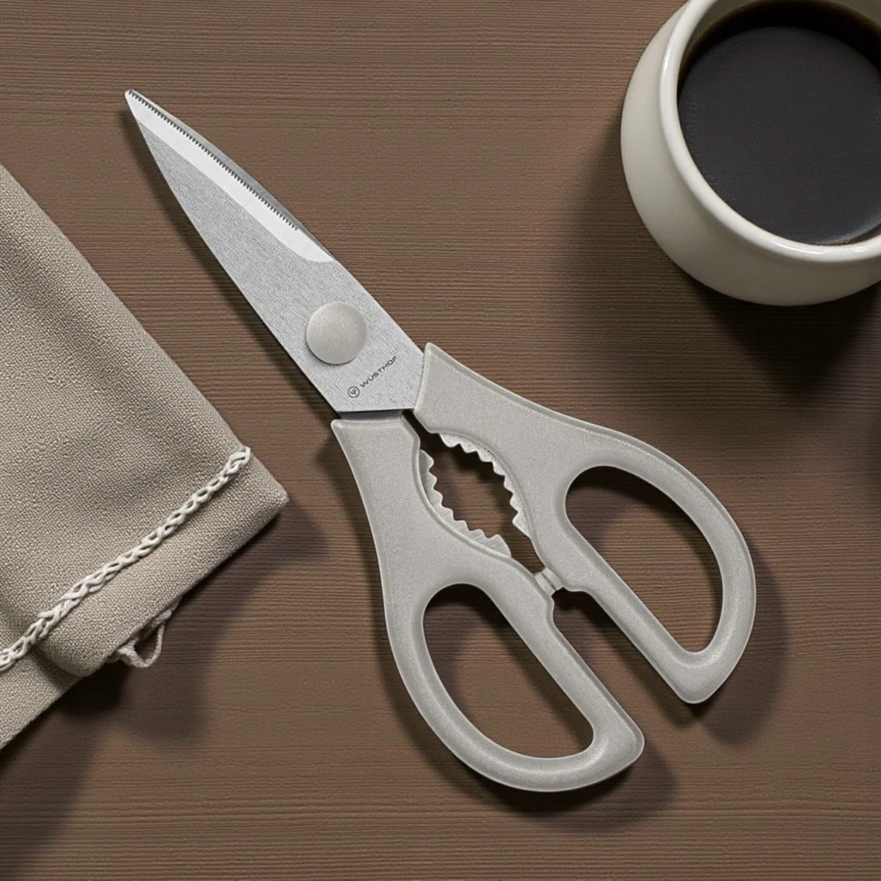 Wusthof Come-Apart Kitchen Shears Kitchen Scissors 5558 Gray Handle Herbs Snips
Opens in a new windo
