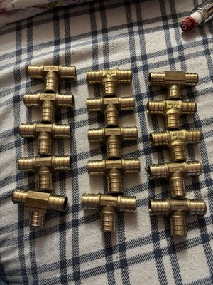 PEX 3/4 X 3/4 X 3/4  Fittings (15)